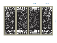 File cnc cổng 4 cánh trống đồng cá chép