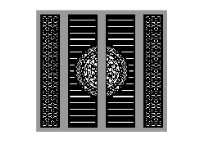 File cnc cổng 4 cánh trống đồng dxf tháng 5