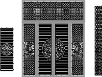 File cnc cổng 4 cánh và 1 cánh mới nhất