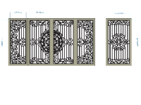 File cnc cổng chính cổng phụ đẹp mới