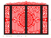 File cnc cổng trống đồng 4 cánh mới nhất