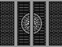 File cnc cổng trống đồng bông tuyết mới nhất