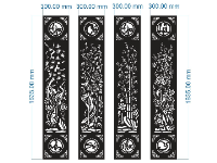File cnc cổng tứ quý đại cát đại lợi