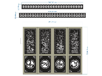 File cnc cổng tứ quý vạn sự như ý và đồng tiền