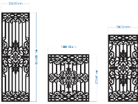 File cnc cổng và hàng rào mới nhất 2023