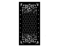 File cnc cửa 1 cánh dxf