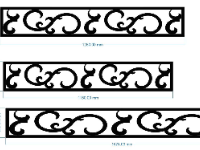 File cnc diềm hoa văn cong