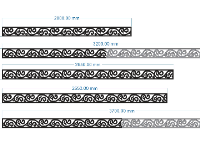 File cnc diềm mái kính 5 kích thước