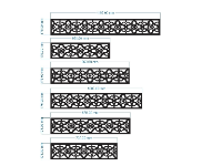 File cnc diềm mái kính thiết kế đẹp nhất dxf