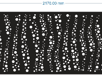 File cnc giếng trời họa tiết hình tròn to bé độc đáo