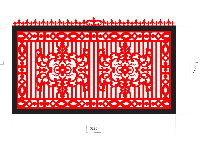 File cnc hàng rào cắt plasma chất lượng autocad