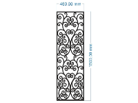 File cnc hoa văn cửa sổ kiêu uốn cắt cnc