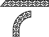 File cnc hoa văn diềm
