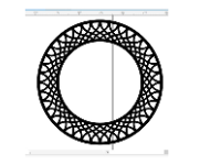 File cnc hoa văn mái kính tròn đẹp