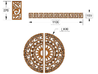 File cnc hoa văn trống đồng và họa tiết cổng