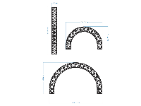 File cnc hoa văn vòm cực đẹp