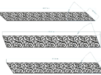 File cnc lan can cầu thang dxf