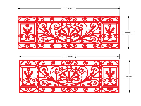 lan can cnc,file cnc lan can,mẫu lan can cnc,mẫu lan can đẹp,autocad lan can