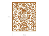 File cnc mẫu giếng trời đẹp