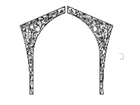 File cnc mẫu hoa hồng thiết kế trên dxf