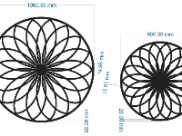 File cnc mẫu mái kính tròn giữa