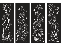 File cnc mẫu tứ quý mới nhất hiện nay