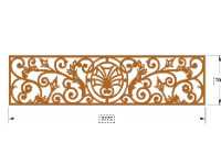 File cnc thiết kế lan can mới