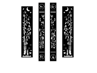 File cnc trúc vạn sự như ý hoa văn