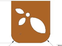 File cnc vách 3 lá dxf