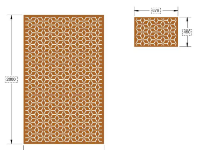 File cnc vách bông tuyết