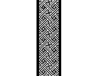 File cnc vách chữ vạn dxf