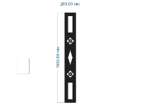 File cnc vách cổng hoa mới