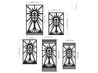 File cnc vách cổng nhà thờ đẹp