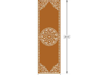 File cnc vách cổng trống dxf