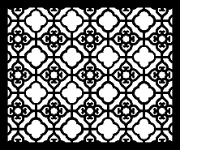 File cnc vách hoa 4 cánh