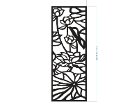 File cnc vách hoa sen đẹp