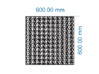 File cnc vách loa khe hở 2.5mm