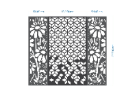 File cnc vách ngăn hoa lá đẹp mới