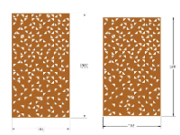 File cnc vách ngăn họa tiết tam giác