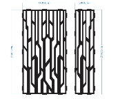 File cnc vách ngăn phòng khách 2d