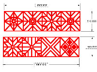 File cnc vách trên autocad