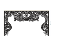 File cnc vòm rồng mới nhất dxf