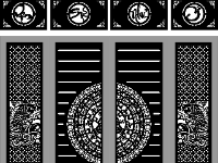 File Cổng 4 cánh cá chép vạn sự như ý cnc