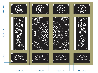 File cổng cnc trống đồng và hoa sen