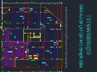 File dwg Bản vẽ biện pháp thi công nhà cao tầng