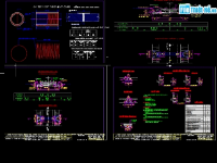 File dwg bản vẽ đường giao thông nông thôn