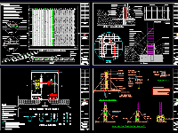 File dwg Biện pháp thi công nhà cao tầng