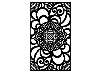 File dxf cnc giếng trời mới nhất