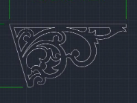 File dxf cnc hoa góc đẹp