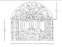 File dxf Cửa Cổng cnc tuyệt đẹp